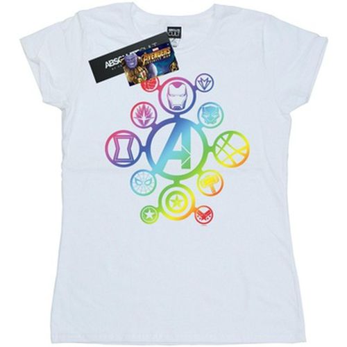 T-shirt Avengers Infinity War Rainbow Icons - Marvel - Modalova