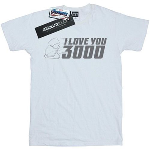 T-shirt Avengers Endgame I Love You 3000 Helmet - Marvel - Modalova
