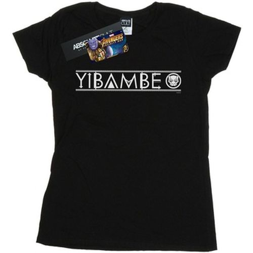 T-shirt Avengers Infinity War Black Panther Yibambe - Marvel - Modalova