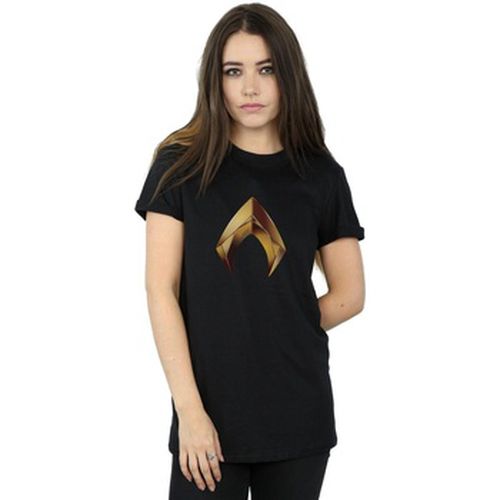 T-shirt Dc Comics Aquaman Emblem - Dc Comics - Modalova