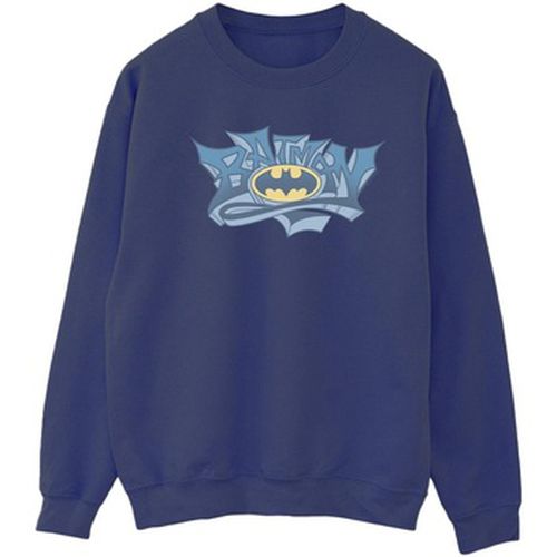 Sweat-shirt Batman Graffiti Logo - Dc Comics - Modalova