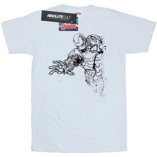 T-shirt Avengers Iron Man Mono Line - Marvel - Modalova