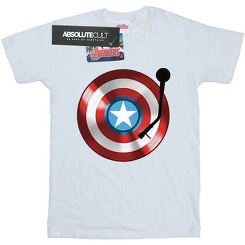 T-shirt Captain America Turntable - Marvel - Modalova