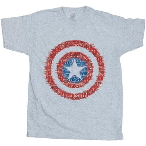 T-shirt Captain America 75th Super Soldier - Marvel - Modalova