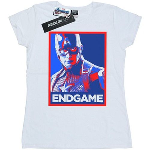 T-shirt Avengers Endgame Captain America Poster - Marvel - Modalova