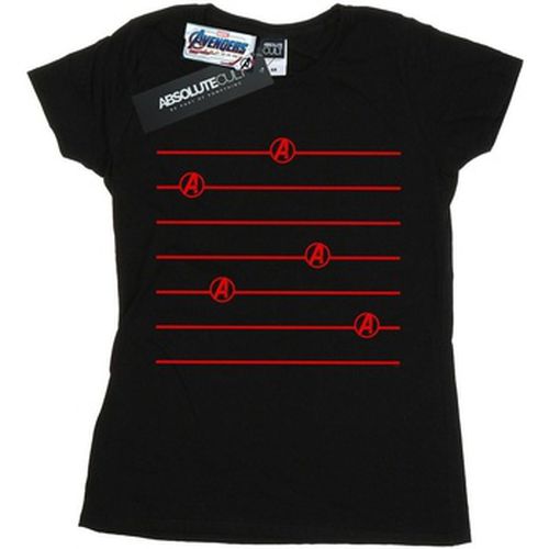 T-shirt Avengers Endgame Logo Stripes - Marvel - Modalova