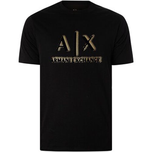 T-shirt T-shirt graphique de logo - EAX - Modalova
