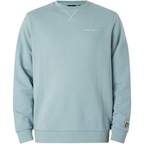 Sweat-shirt Sweat-shirt décontracté brodé Loopback - Lyle & Scott - Modalova