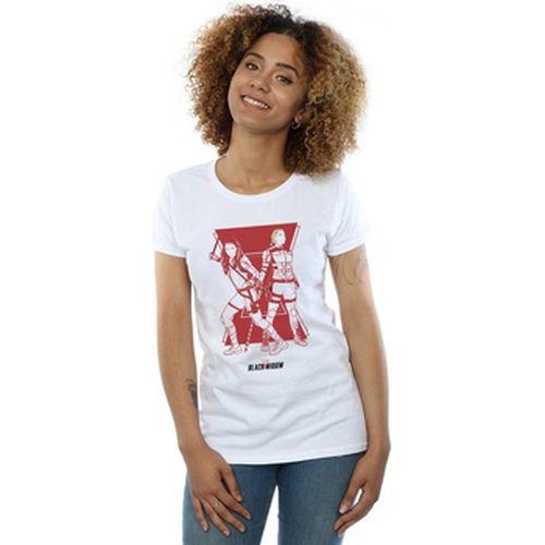 T-shirt Black Widow Movie Sisters Silhouette - Marvel - Modalova