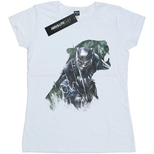 T-shirt Black Panther Wild Silhouette - Marvel - Modalova