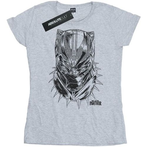 T-shirt Black Panther Spray Headshot - Marvel - Modalova