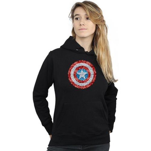 Sweat-shirt Captain America Pixelated Shield - Marvel - Modalova