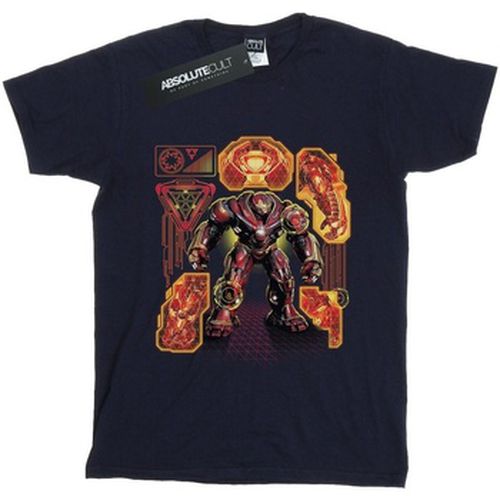 T-shirt Avengers Infinity War Hulkbuster Blueprint - Marvel - Modalova