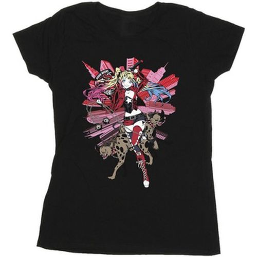T-shirt Harley Quinn Hyenas - Dc Comics - Modalova