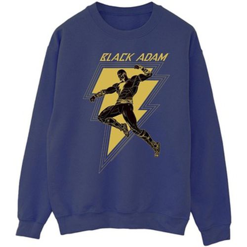 Sweat-shirt Black Adam Golden Bolt Chest - Dc Comics - Modalova