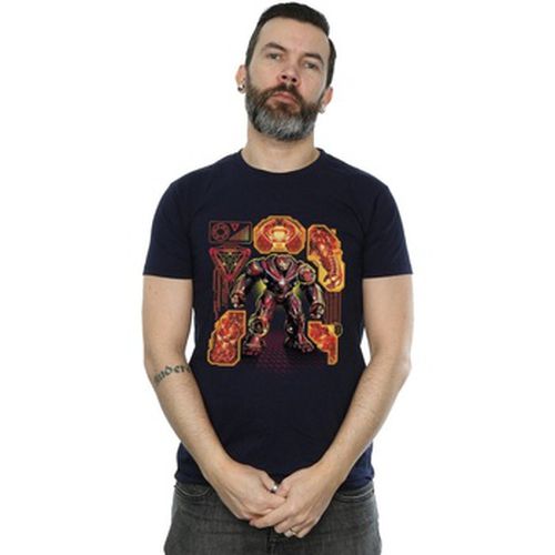 T-shirt Avengers Infinity War Hulkbuster Blueprint - Marvel - Modalova