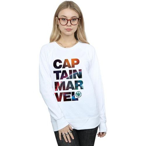 Sweat-shirt Captain Space Text - Marvel - Modalova