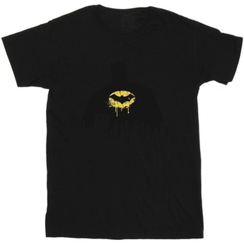 T-shirt Batman Shadow Paint - Dc Comics - Modalova