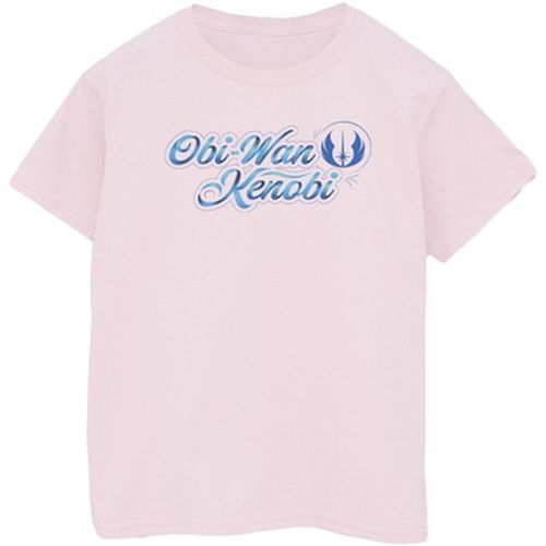 T-shirt Obi-Wan Kenobi Ribbon Font - Disney - Modalova