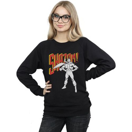 Sweat-shirt Shazam Mono Action Pose - Dc Comics - Modalova