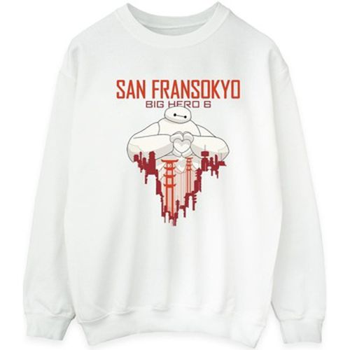 Sweat-shirt Big Hero 6 Baymax San Fransokyo Heart - Disney - Modalova