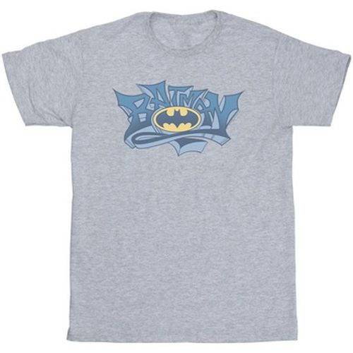 T-shirt Batman Graffiti Logo - Dc Comics - Modalova
