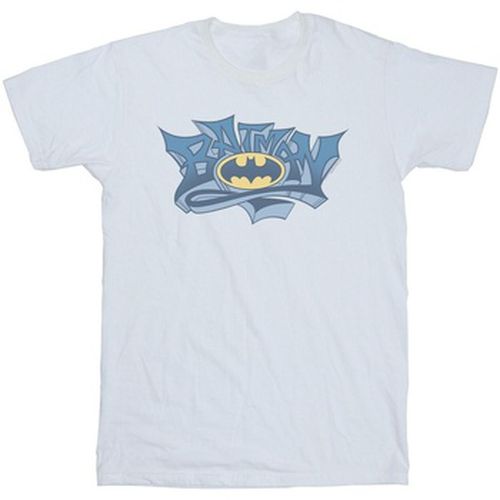 T-shirt Batman Graffiti Logo - Dc Comics - Modalova