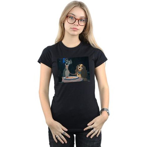 T-shirt Lady And The Tramp Spaghetti Slurp - Disney - Modalova