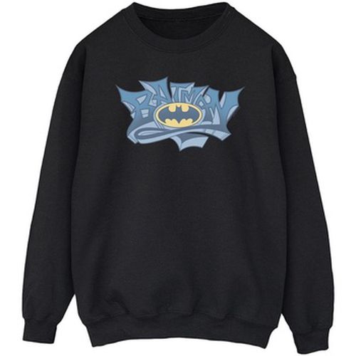 Sweat-shirt Batman Graffiti Logo - Dc Comics - Modalova