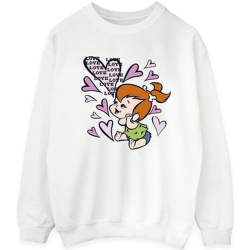Sweat-shirt Pebbles Love Love Love - The Flintstones - Modalova