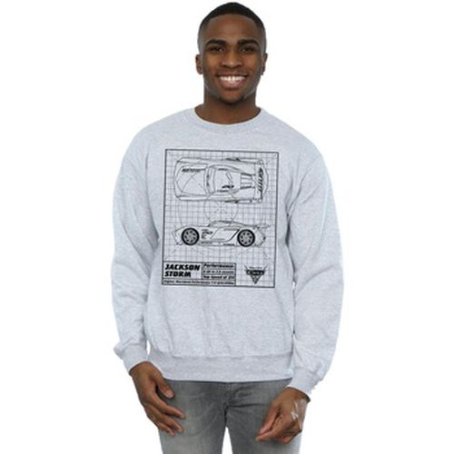 Sweat-shirt Cars Jackson Storm Blueprint - Disney - Modalova