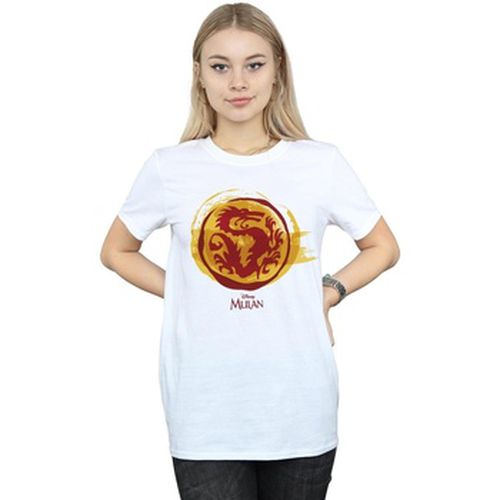T-shirt Mulan Courage Dragon Symbol - Disney - Modalova