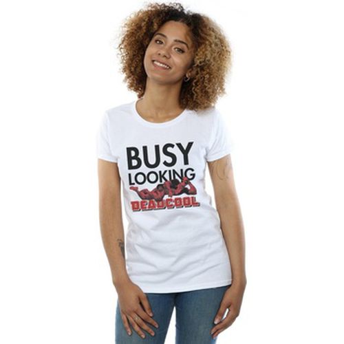 T-shirt Deadpool Busy Looking Deadcool - Marvel - Modalova