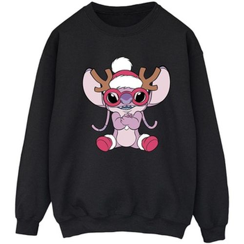 Sweat-shirt Lilo Stitch Angel Reindeer - Disney - Modalova