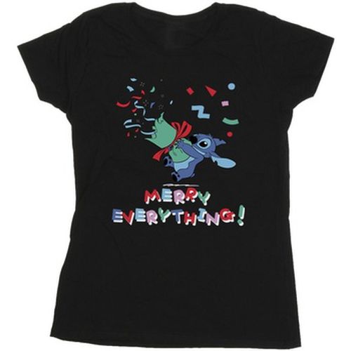 T-shirt Lilo And Stitch Stitch Merry Everything - Disney - Modalova