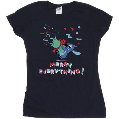 T-shirt Lilo And Stitch Stitch Merry Everything - Disney - Modalova