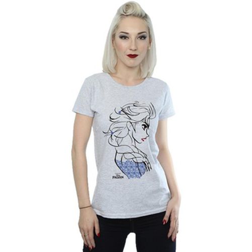 T-shirt Disney Frozen Elsa Sketch - Disney - Modalova