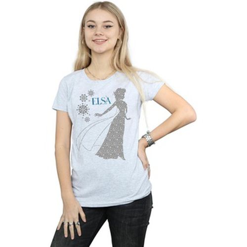 T-shirt Frozen Elsa Christmas Silhouette - Disney - Modalova