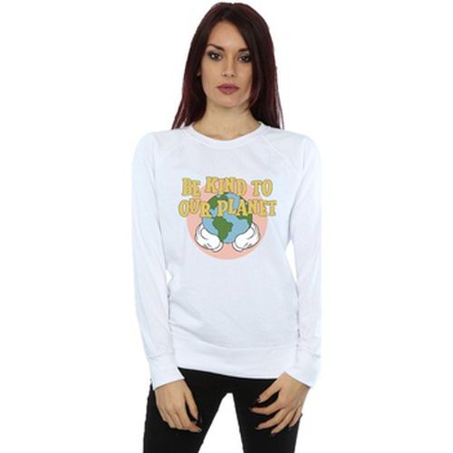 Sweat-shirt Mickey Mouse Be Kind To Our Planet - Disney - Modalova