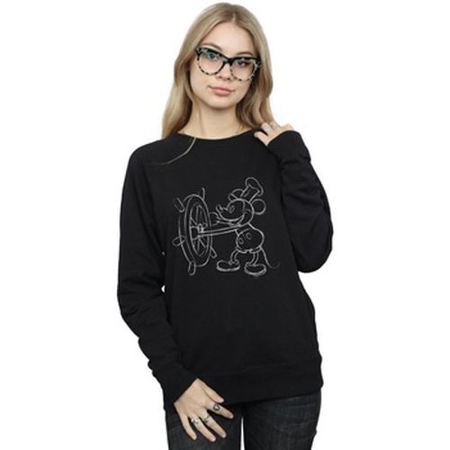 Sweat-shirt Mickey Mouse Steamboat Sketch - Disney - Modalova