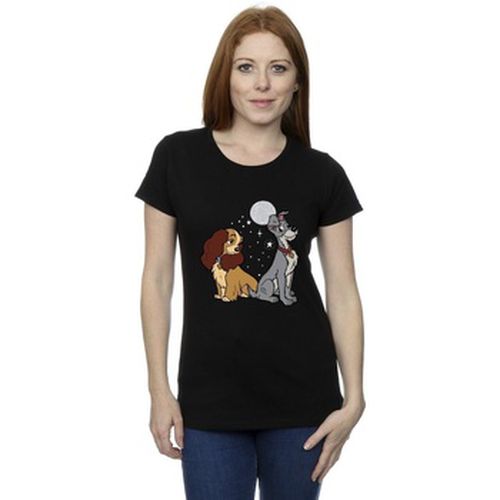 T-shirt Lady And The Tramp Moon - Disney - Modalova