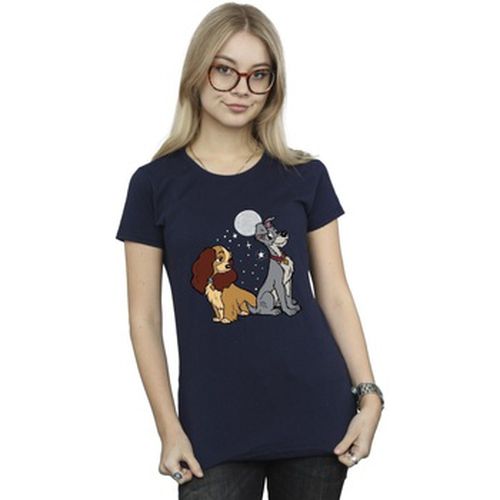 T-shirt Lady And The Tramp Moon - Disney - Modalova