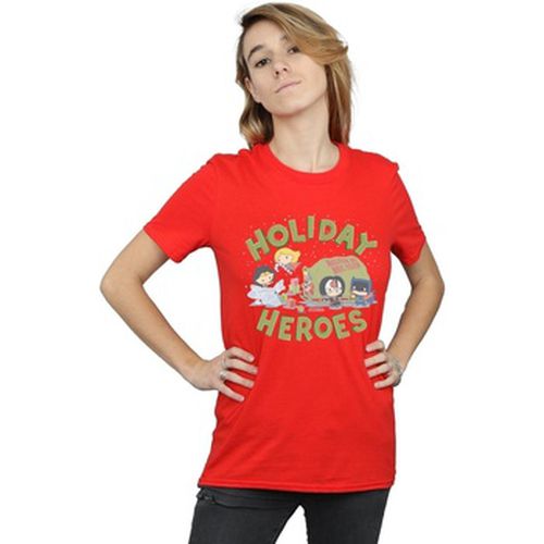 T-shirt Justice League Christmas Delivery - Dc Comics - Modalova