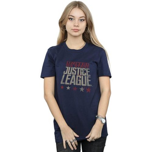 T-shirt Justice League United We Stand - Dc Comics - Modalova