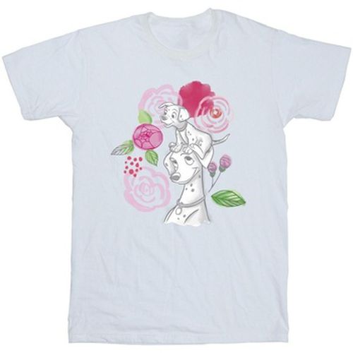 T-shirt 101 Dalmatians Flowers - Disney - Modalova