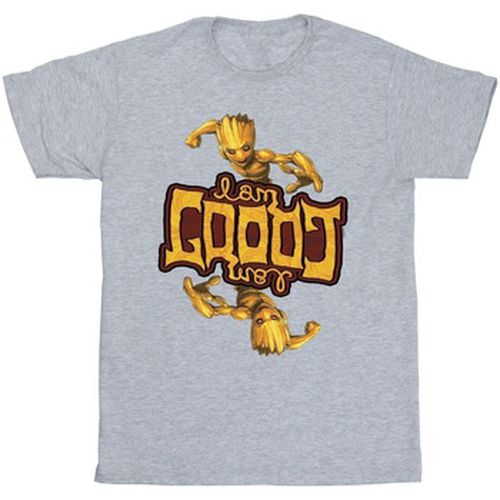 T-shirt Guardians Of The Galaxy Groot Inverted Grain - Marvel - Modalova