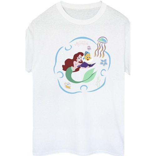 T-shirt The Little Mermaid Reading A Book - Disney - Modalova