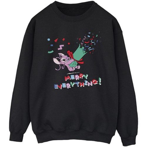 Sweat-shirt Lilo And Stitch Angel Merry Everything - Disney - Modalova