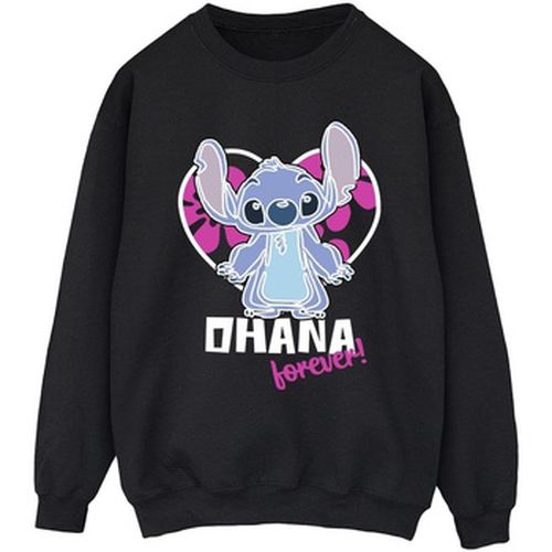 Sweat-shirt Lilo And Stitch Ohana Forever Heart - Disney - Modalova