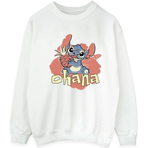Sweat-shirt Lilo And Stitch Ohana Pineapple - Disney - Modalova